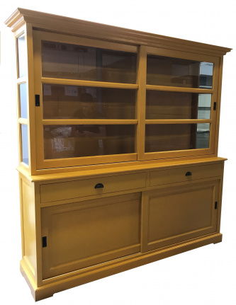 Buffetkast Uden oker geel 200 x 50/40 x 210cm - nr. 1