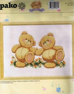 PAKO BORDUURPAKKET FOREVER FRIENDS 2 BEREN