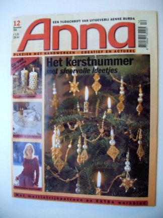 Anna Burda nummer 12, december 2001 - nr. 1