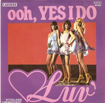 singel Luv' - Ooh, yes I do / My guy - 1