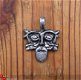 Tinnen hanger ODIN viking amulet - 1 - Thumbnail