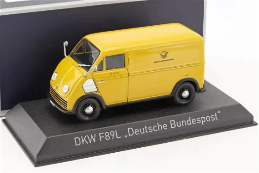 1:43 Norev 820302 DKW F89L schnellaster 1952 Deutsche Bundespost - 0