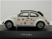 1:43 Schuco VW Käfer 1600 Open Air Blumen-Dekor weiß 1v1000 - 3 - Thumbnail