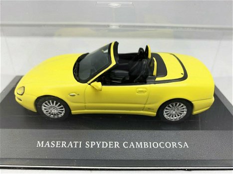 1:43 Ixo MOC029 Maserati Spyder Cambiocorsa Yellow - 1