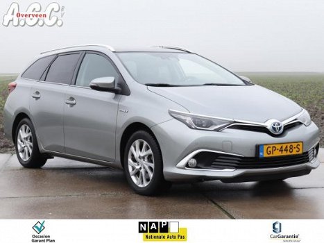 Toyota Auris - 1.8 Hybrid AUTOMAAT Xenon Trekhaak Navi Leer - 1