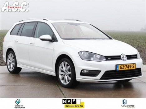 Volkswagen Golf Variant - 1.6 TDi R-Line AUTOMAAT Navi Leer Trekhaak - 1