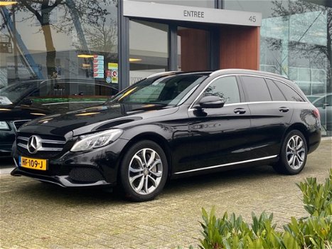 Mercedes-Benz C-klasse Estate - 350 e Lease Edition Leder Xenon Navigatie Cam EX. BTW - 1