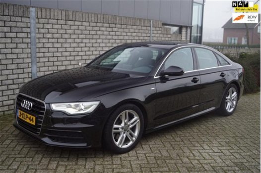 Audi A6 - 2.0 TDI Lease Edition Sport S Line Autom Clima Xenon Navi Half Leder PDC LMV NL Auto - 1