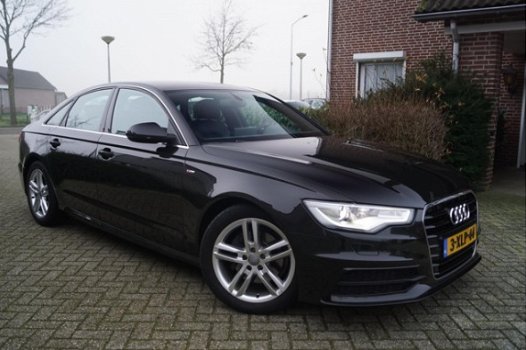 Audi A6 - 2.0 TDI Lease Edition Sport S Line Autom Clima Xenon Navi Half Leder PDC LMV NL Auto - 1