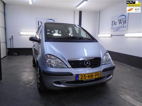 Mercedes-Benz A-klasse - 160 Elegance in ZEER NETTE STAAT met AIRCO., incl. NWE APK /GARANTIE - 1