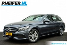 Mercedes-Benz C-klasse Estate - 350e 279pk Aut.7 Lease Edition Excl. btw/ LED koplampen/ Half ledere