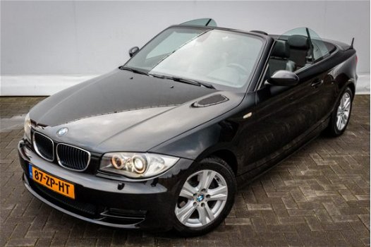 BMW 1-serie Cabrio - 118i Automaat High Executive | Xenon | Sportstoelen | Half Leder | PDC | 16'' L - 1