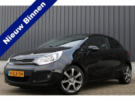 Kia Rio - 1.2 CVVT Plus Pack AIRCO/NAVI/LMV/PRIVACYGLASS/RIJKLAAR - 1