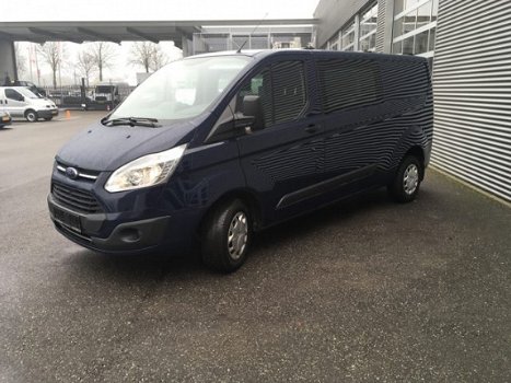 Ford Transit Custom - 2.0 TDCI L2H1 131pk DC Dubbel Cabine Airco/Cruise/PDC - 1