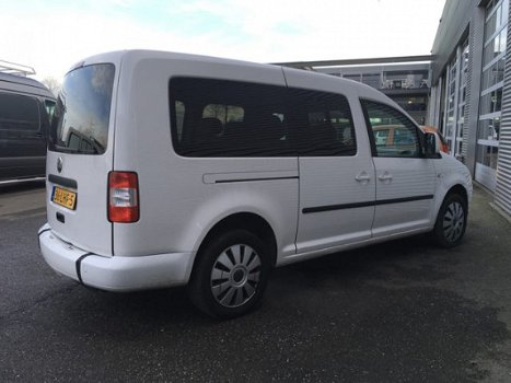 Volkswagen Caddy Maxi - 2.0 EcoFuel/Benzine 6p. Roelstoelvervoer/ knielsysteem (incl. BTW) rollstuhl - 1