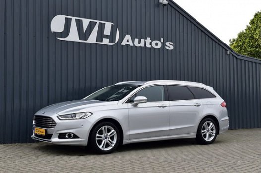 Ford Mondeo Wagon - 2.0 TDCi Titanium AUT 03-2016 | Leder | Sport | Dyn.LED | Navi | PrG | Chroom - 1