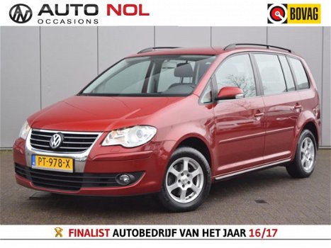 Volkswagen Touran - 1.4 TSI Highline 7 Persoons Clima Airco Stoelverw Cruise Xenon Automaat - 1