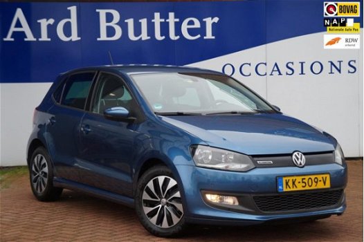 Volkswagen Polo - 1.0 BlueMotion Connected Series Navigatie+Ecc+Privacyglass=ZEER MOOI - 1