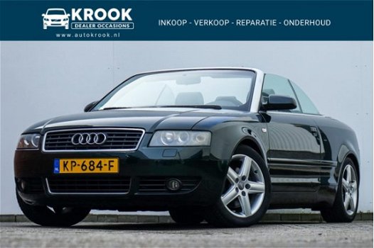 Audi A4 Cabriolet - 3.0 V6 Exclusive 2002 Automaat Youngtimer Nw. distributieriem - 1