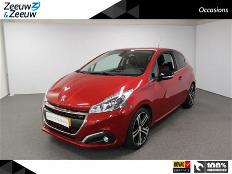 Peugeot 208 - 1.2 PureTech GT-line Navigatie, Airco, Cruise controle, Achteruitrijcamera, WEINIG KM, - 1