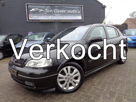 Opel Astra - 1.8-16V 126 PK SPORT EDITION 5 DRS / AIRCO / ELEK RMN / C.VERGR. / LM VELGEN / TREKHAAK - 1