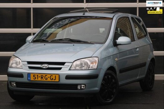 Hyundai Getz - 1.3i Dynamic Sky Airco 3-6-12 M Garantie - 1