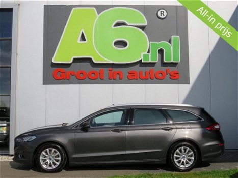 Ford Mondeo Wagon - 1.6 TDCi Titanium Schuifdak LED Koplampen Navi Clima PDC Bluetooth Cruise - 1