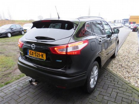 Nissan Qashqai - 1.5 dCi Tekna Trekhaak Leder Stoelverw LED koplampen 360Gr Camera Navi Clima PDC - 1