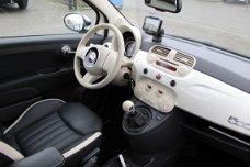 Fiat 500 - 0.9 TwinAir Turbo Rivièra Maison Navigatie/Panoramadak/Climate controle/Lederen bekleding