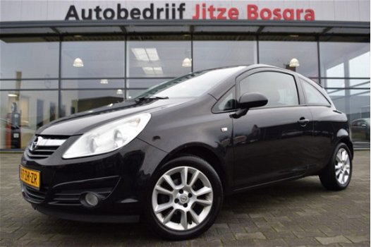 Opel Corsa - 1.2 16V Enjoy Airco, Sportstoelen, Originele Audio, 16 Inch LMV - 1