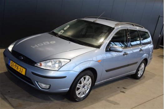 Ford Focus Wagon - 1.6-16V Futura ECC Leer All in Prijs Inruil Mogelijk - 1