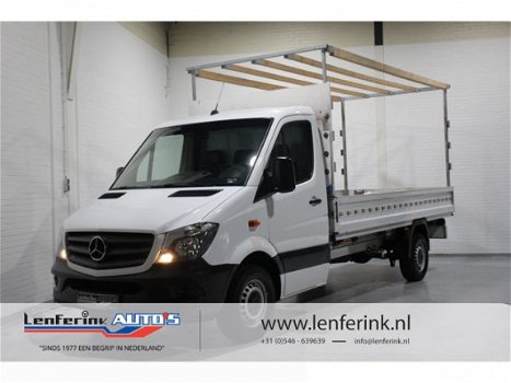 Mercedes-Benz Sprinter - 313 CDI 130 pk L3 Pick up met huif LxBxH 430x194x40 Airco, Bijrijdersbank - 1