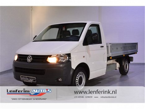 Volkswagen Transporter - 2.0 TDI 102 pk L2 Pick Up / Open Laadbak LxBxH 290x195x40, APK tot 08-2021 - 1