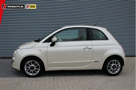 Fiat 500 - 1.2 AUTOMAAT PARELMOER WIT - 1