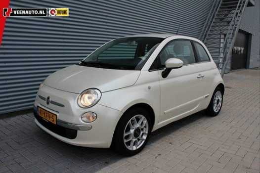 Fiat 500 - 1.2 AUTOMAAT PARELMOER WIT - 1