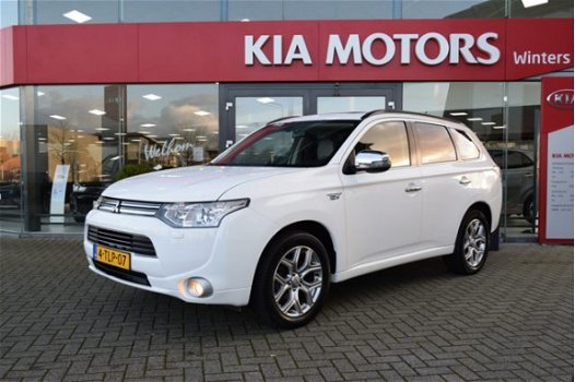 Mitsubishi Outlander - 2.0i PHEV Instyle 4WD Autom. EX.BTW/BPM ECC Navi+Camera Leder SK-dak Trekhaak - 1