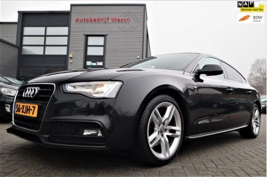 Audi A5 Sportback - 1.8 TFSI Pro Line S | 2x S-line | Automaat | Clima | Leder/stof | Xenon/LED | NA - 1