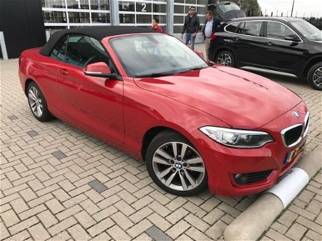 BMW 2-serie Cabrio - 218d Centennial Executive AUT. *NAVI+XENON+ECC+PDC+CRUISE - 1