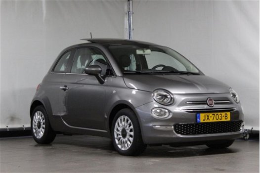 Fiat 500 - TwinAir Turbo 80pk Lounge DAB+ / Leer / Navi / Pano - 1