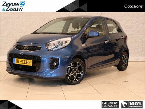 Kia Picanto - 1.0 CVVT DynamicLine Airco, Bluetooth, Cruise control, Climate control, LMV - 1