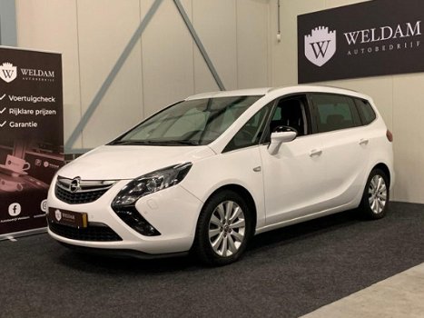 Opel Zafira Tourer - 1.4 Cosmo 7p. Navi Xenon PDC Rijklaar - 1