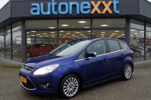 Ford C-Max - 1.6 TDCi Lease Titanium AIRCO I NAVI I CAMERA I LMV I TREKHAAK I MISTLAMPEN I ONDERHOUD - 1