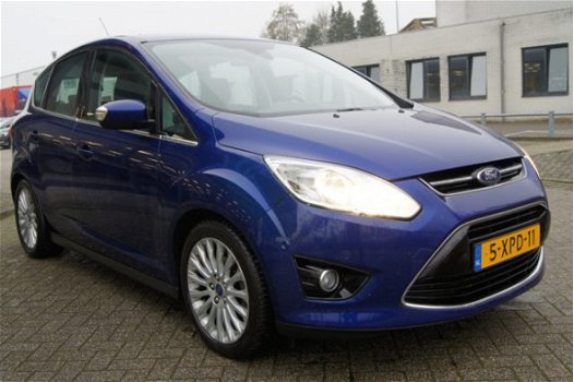 Ford C-Max - 1.6 TDCi Lease Titanium AIRCO I NAVI I CAMERA I LMV I TREKHAAK I MISTLAMPEN I ONDERHOUD - 1