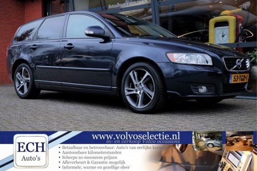 Volvo V50 - D2 Limited Edition, Leer, Navi, 17 inch, stoelverwarming - 1