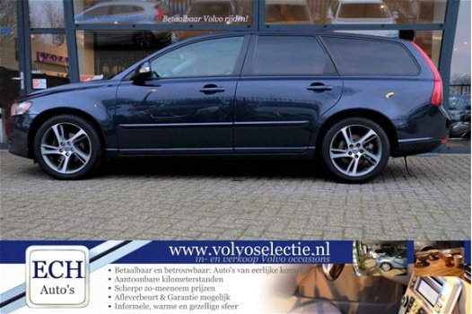 Volvo V50 - D2 Limited Edition, Leer, Navi, 17 inch, stoelverwarming - 1