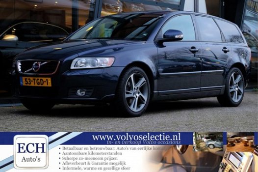 Volvo V50 - D2 Limited Edition, Leer, Navi, 17 inch, stoelverwarming - 1