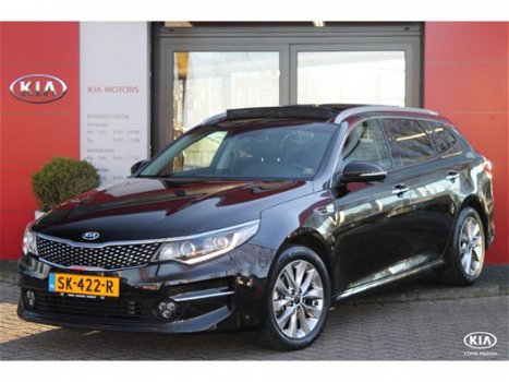 Kia Optima Sportswagon - 1.7 CRDi DynamicLine I EX BTW/BPM I Automaat I Navi I Memory-seats - 1