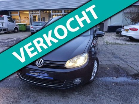 Volkswagen Golf - 1.6 TDi 115 PK Highline Voll leer Navi Climate Xenon Led - 1