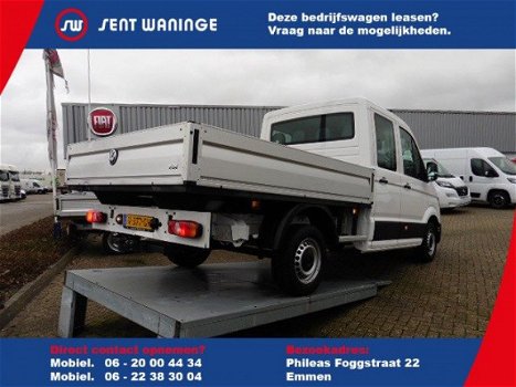 Volkswagen Crafter - 35 2.0 TDI L3 Dubbele Cabine Highline 102 PK AIRCO TREKHAAK CRUISE - 1