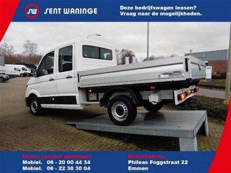 Volkswagen Crafter - 35 2.0 TDI L3 Dubbele Cabine Highline 102 PK AIRCO TREKHAAK CRUISE - 1